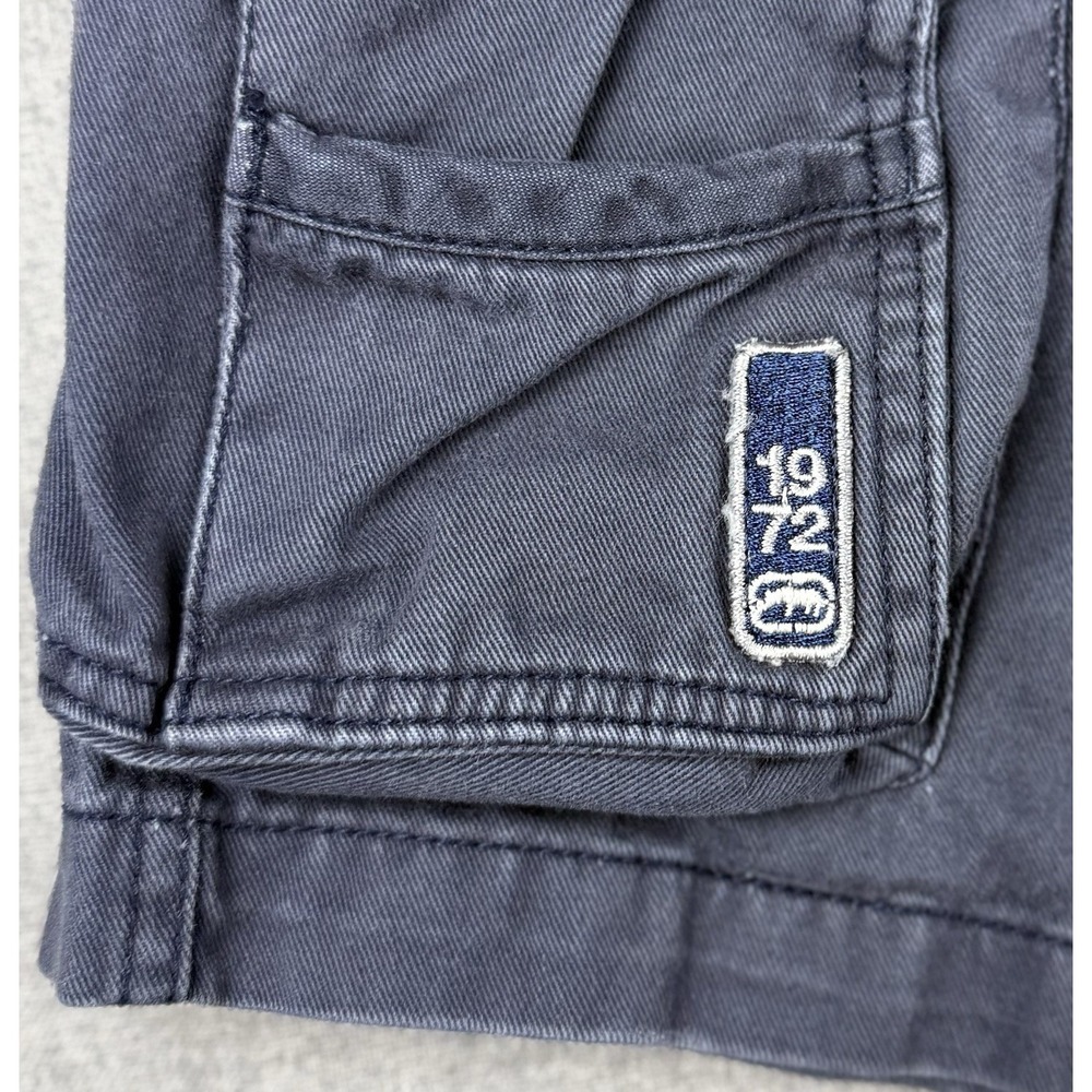 Ecko Unltd Cargo Shorts Mens 36 Gray Multi Pocket Casual Utility - Picture 5 of 11